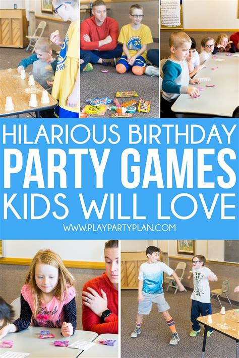 43 Cool Activities & Birthday Party Games For Kids.
